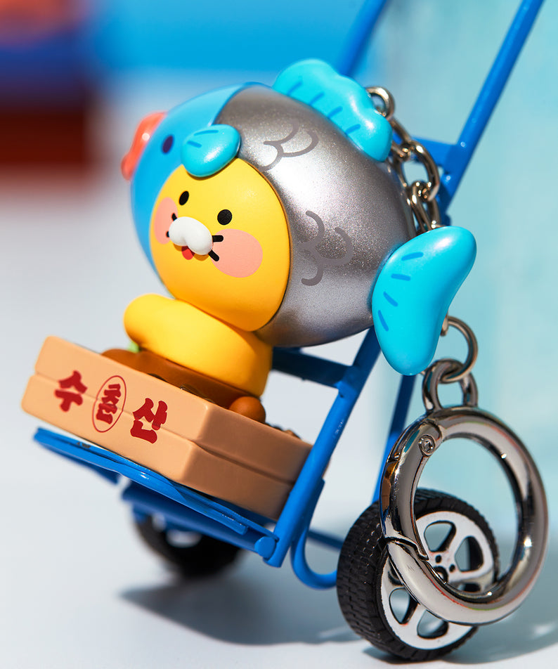 KAKAO FRIENDS - Figurine Porte-cles Chunsik - Detail 5