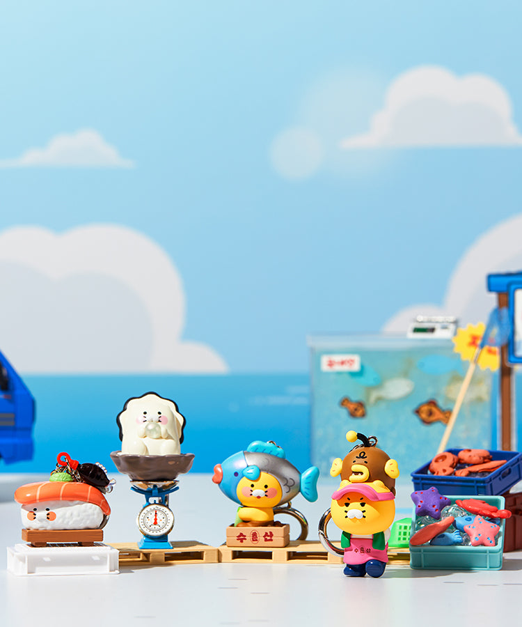 KAKAO FRIENDS - Figurine Porte-cles Chunsik - Detail 6