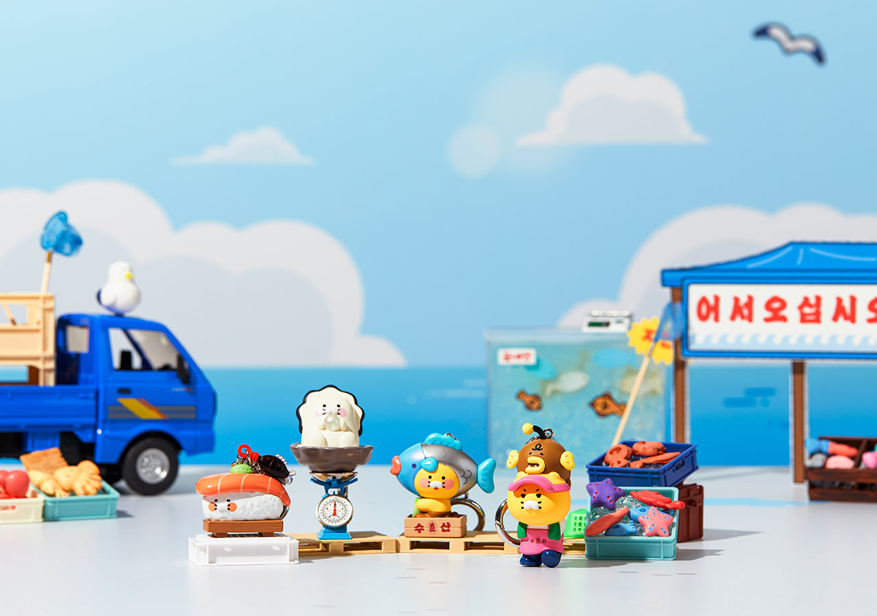 KAKAO FRIENDS - Figurine Porte-cles Chunsik - Detail 6