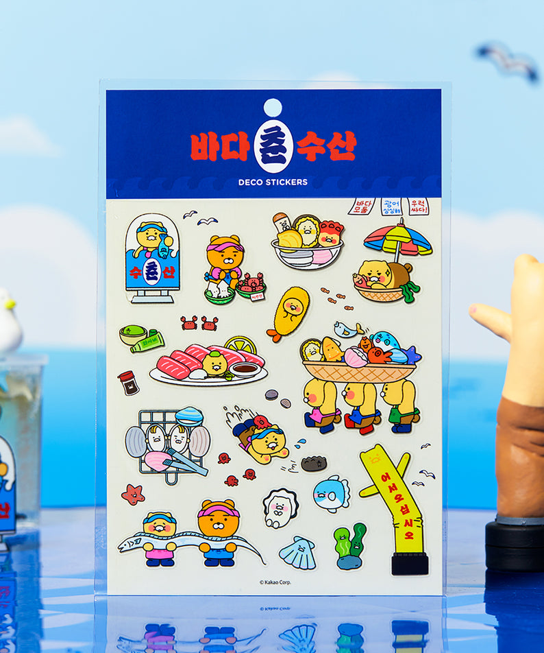 KAKAO FRIENDS - TransparentAutocollant Friends