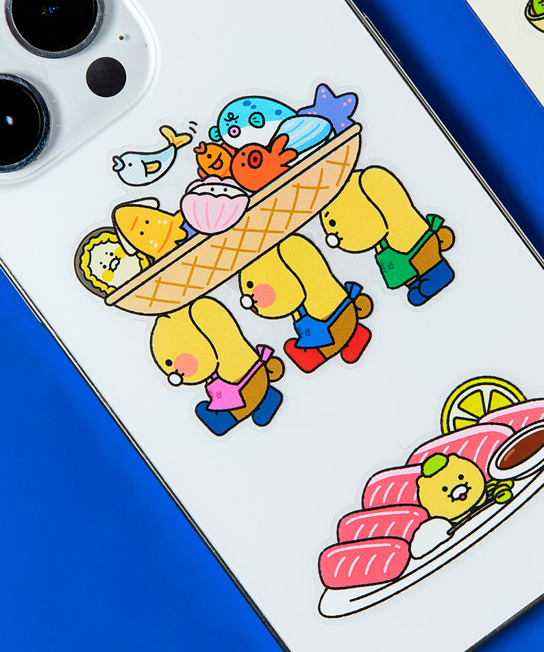 KAKAO FRIENDS - TransparentAutocollant Friends