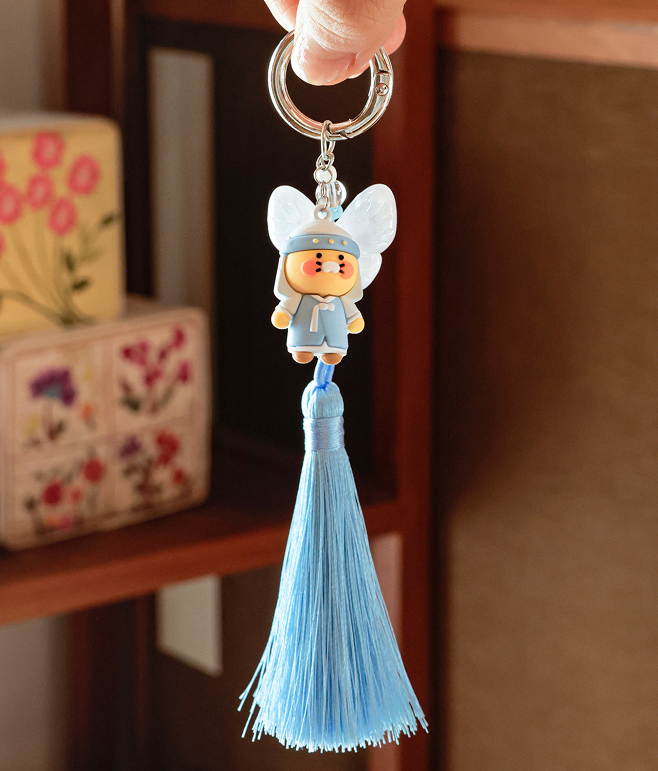 KAKAO FRIENDS - Chunsik Figurine Bleu - Detail 4