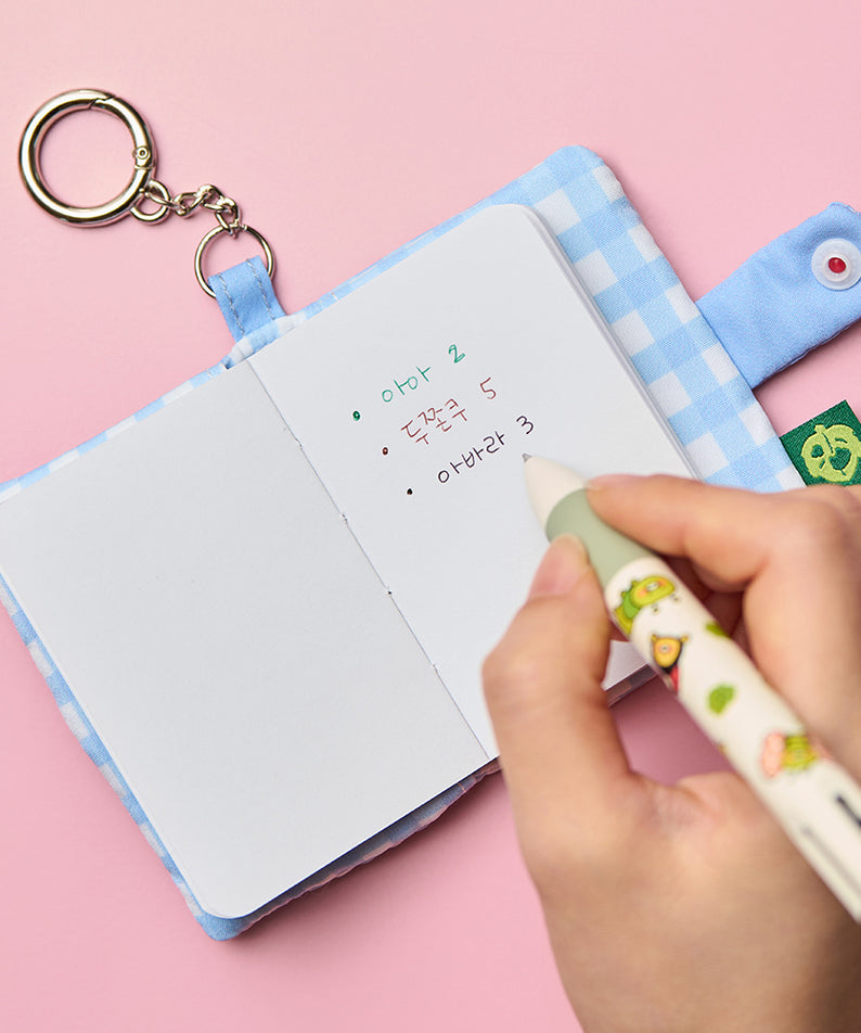 KAKAO FRIENDS - Mini Carnet Porte-cles Chunsik