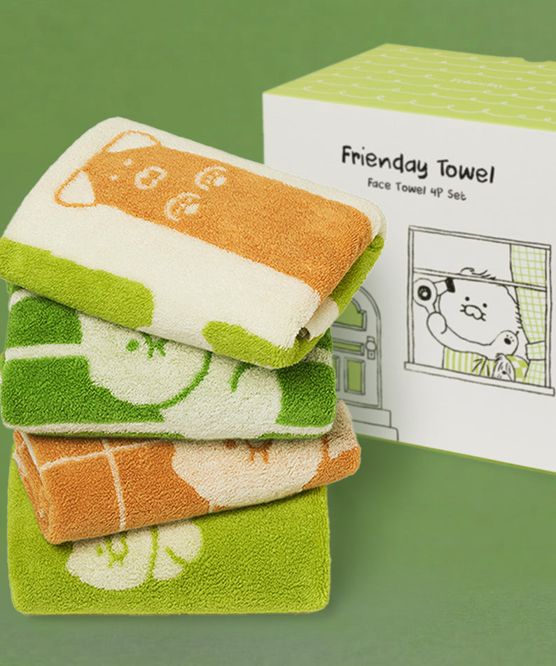 KAKAO FRIENDS - FRIENDAY 4P Set Vert& Chunsik