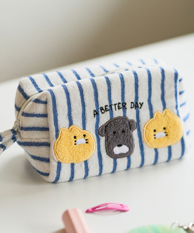 KAKAO FRIENDS - FRIENDAY Pochette Bleu Chunsik
