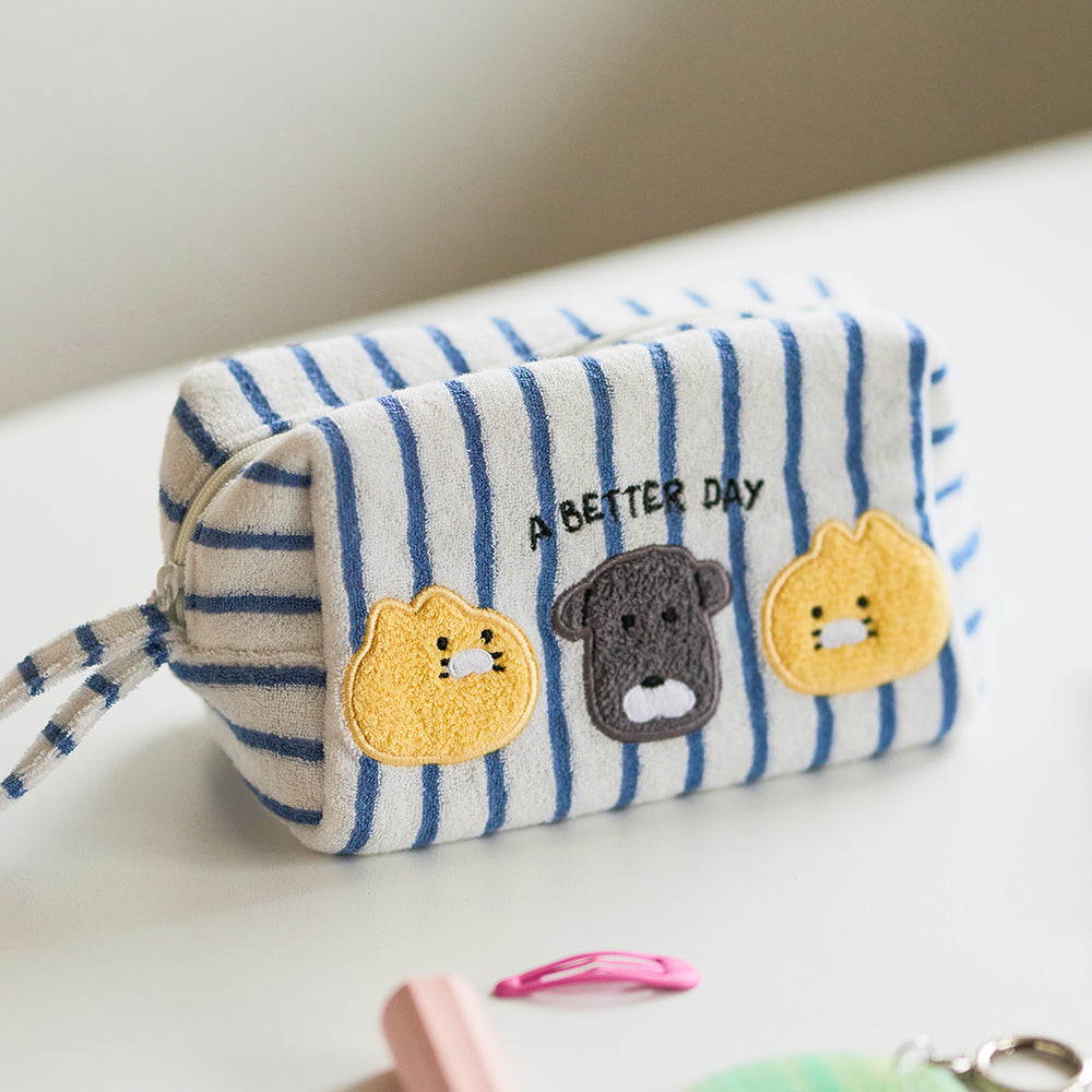 KAKAO FRIENDS - FRIENDAY Pochette Bleu Chunsik