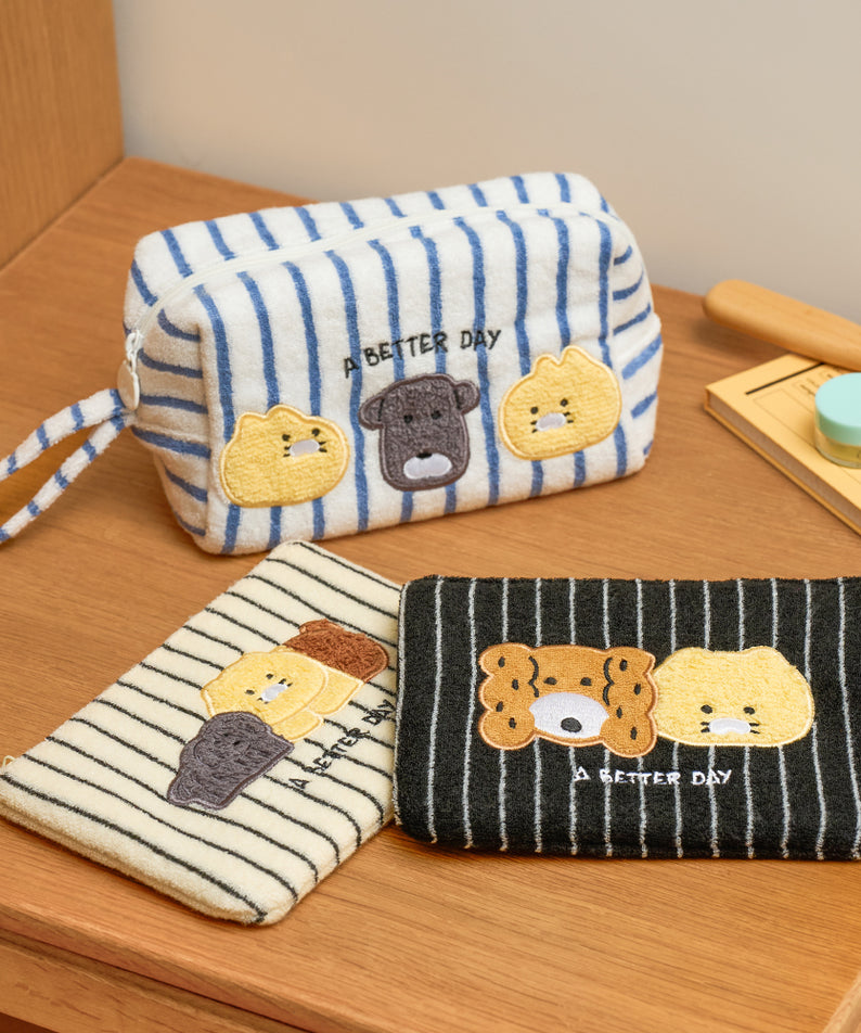 KAKAO FRIENDS - FRIENDAY Pochette Bleu Chunsik