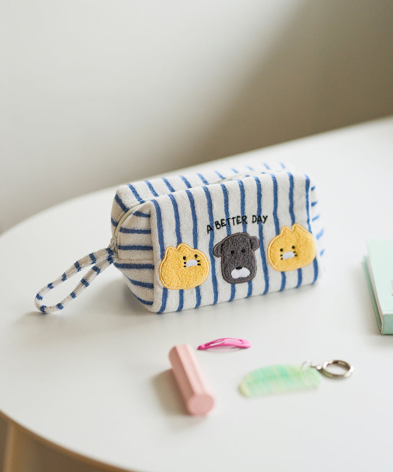 KAKAO FRIENDS - FRIENDAY Pochette Bleu Chunsik - Detail 4