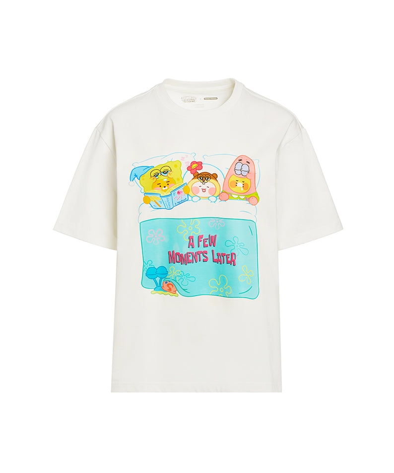 KAKAO FRIENDS - SpongeBobXFriends Femme T-shirt Friends - Detail 7