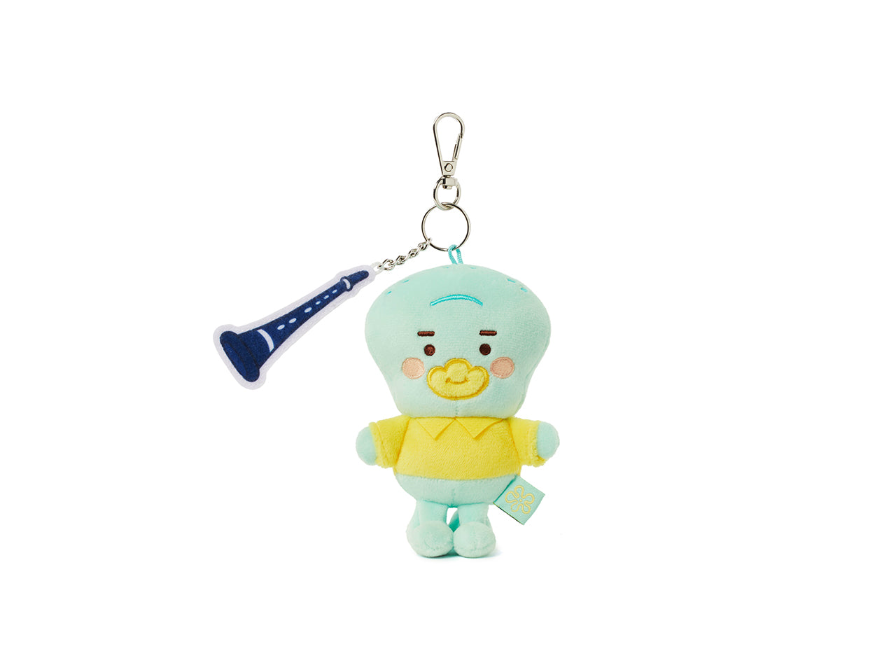 KAKAO FRIENDS - SpongeBobXFriends Baby Squidward Porte-cles Peluche Tube - Detail 8