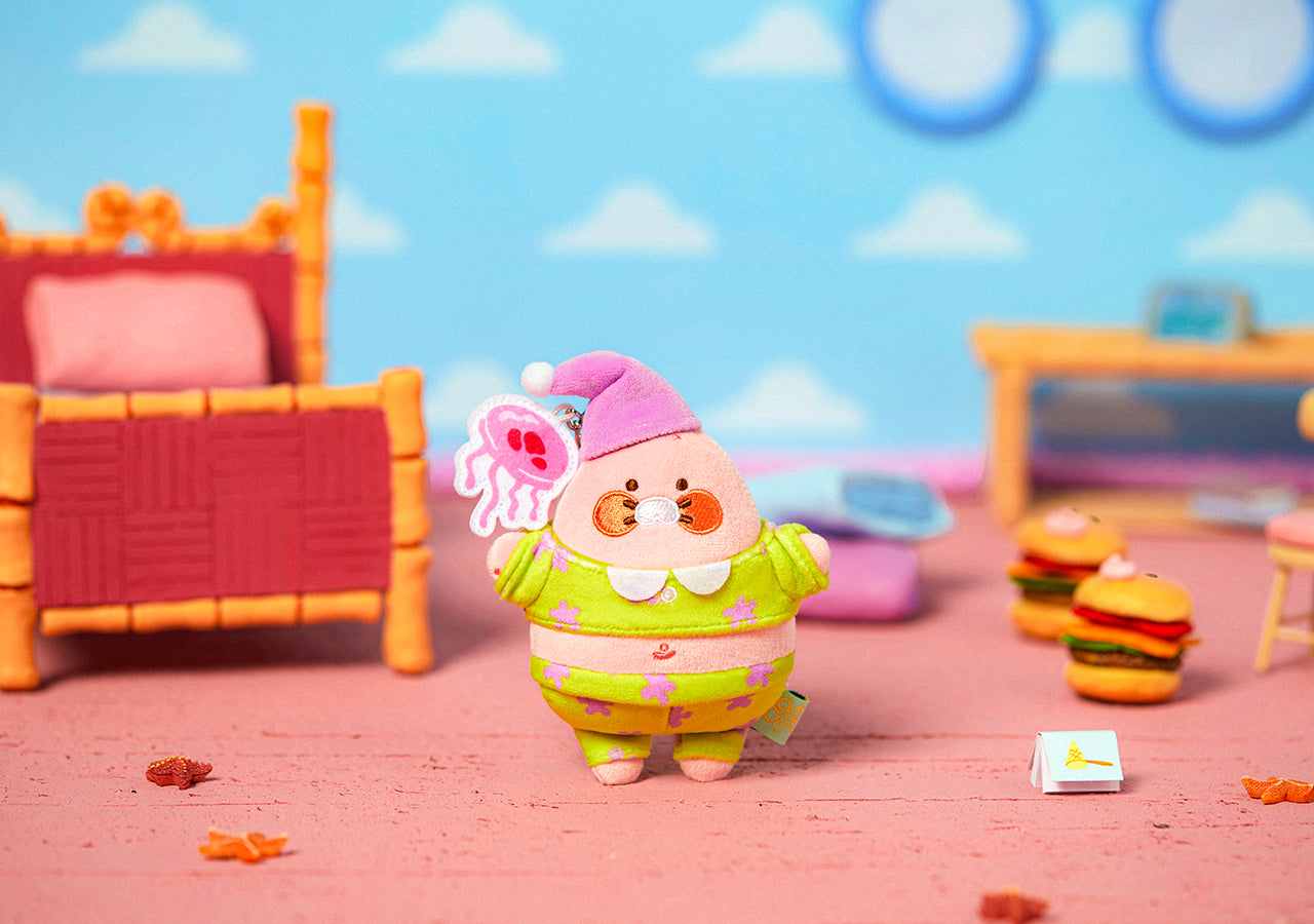 KAKAO FRIENDS - SpongeBobXFriends Baby Patrick Porte-cles Peluche Baby Chunsik - Detail 4