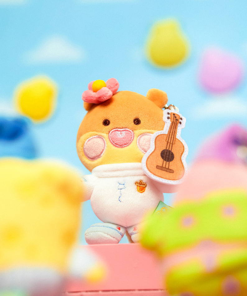 KAKAO FRIENDS - SpongeBobXFriends Baby Sandy Porte-cles Peluche Little Apeach - Detail 6