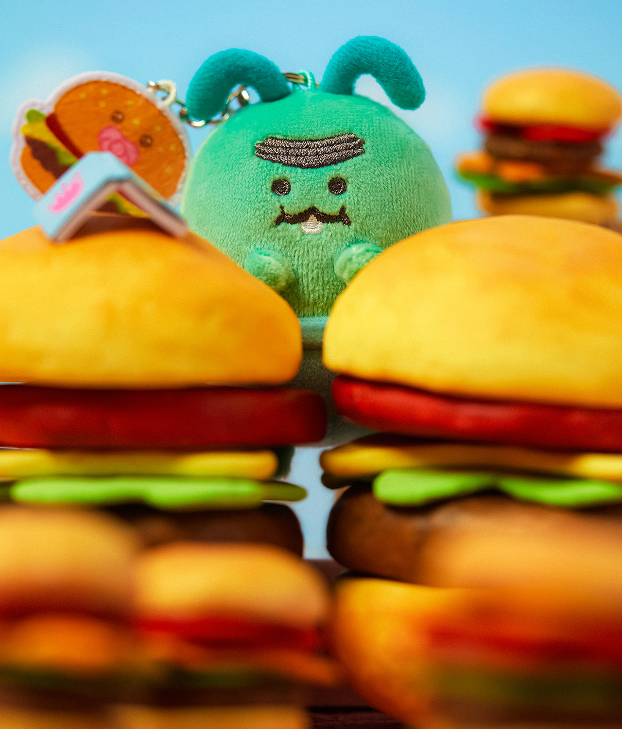 KAKAO FRIENDS - SpongeBobXFriends Baby Porte-cles Peluche Jordy - Detail 5