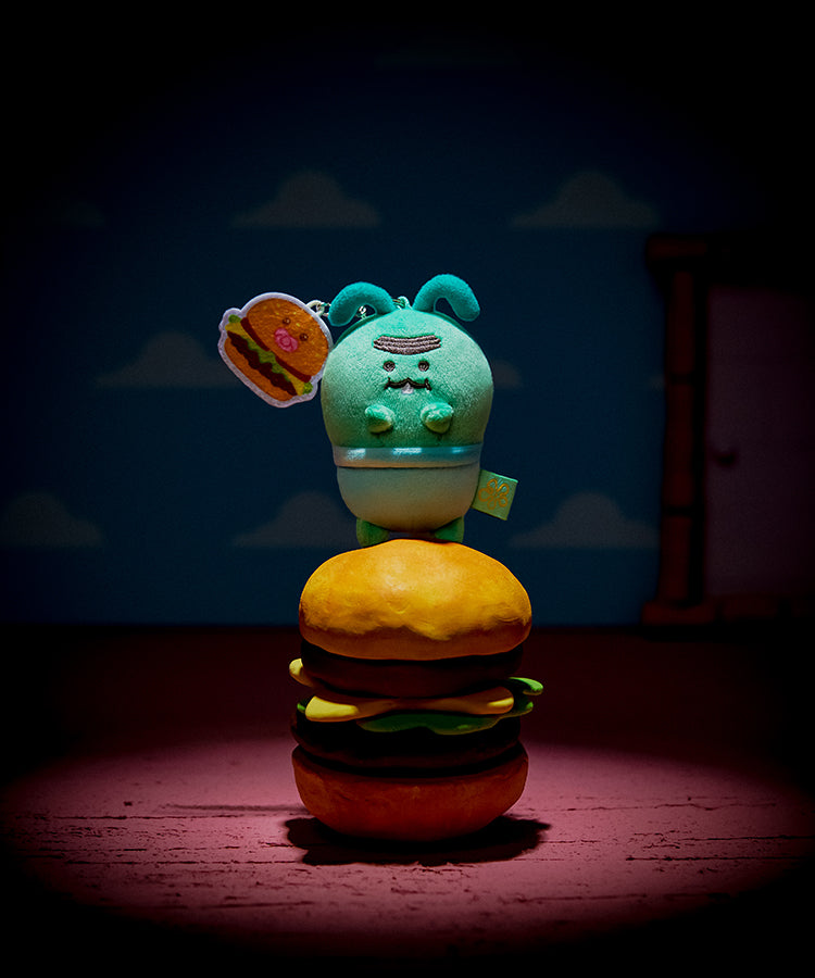 KAKAO FRIENDS - SpongeBobXFriends Baby Porte-cles Peluche Jordy - Detail 4