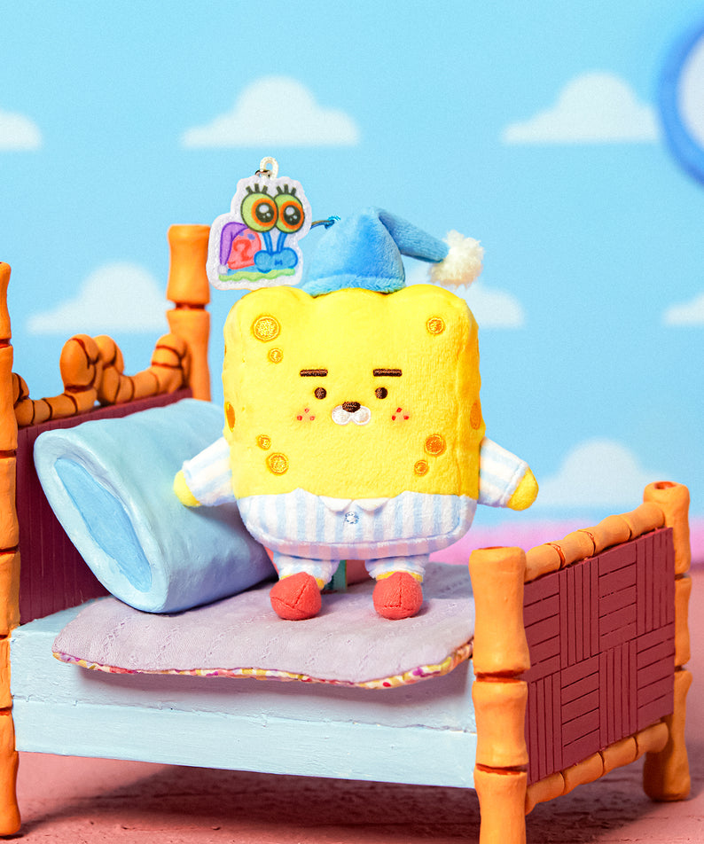KAKAO FRIENDS - [Set Complet] SpongeBobXFriends Baby Porte-cles Peluche 6 - Detail 9