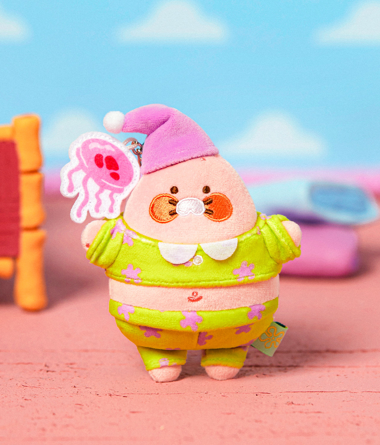 KAKAO FRIENDS - [Set Complet] SpongeBobXFriends Baby Porte-cles Peluche 6 - Detail 10