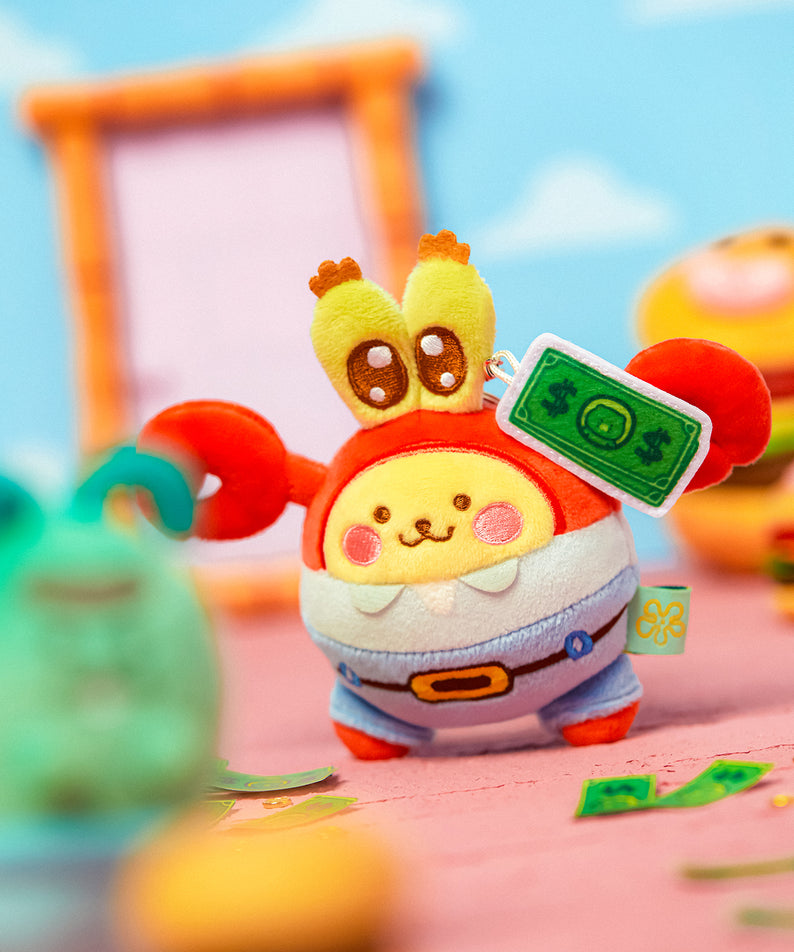 KAKAO FRIENDS - [Set Complet] SpongeBobXFriends Baby Porte-cles Peluche 6 - Detail 13