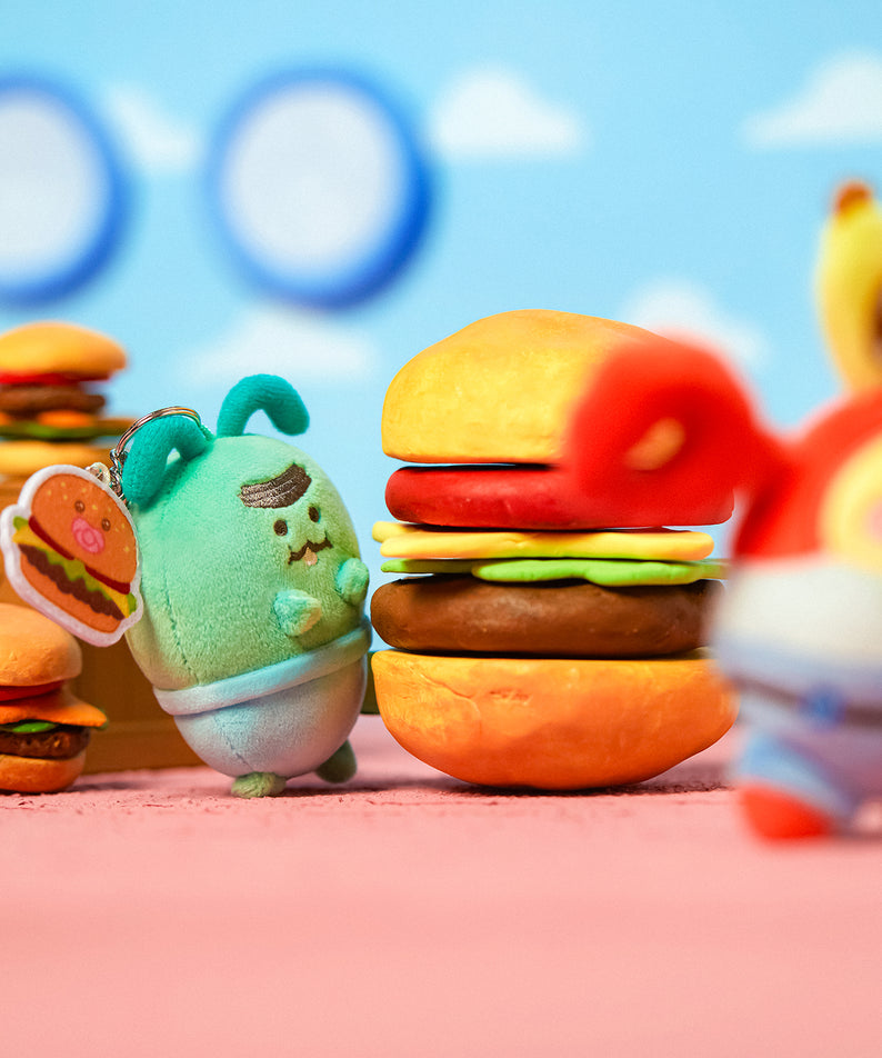 KAKAO FRIENDS - [Set Complet] SpongeBobXFriends Baby Porte-cles Peluche 6 - Detail 14