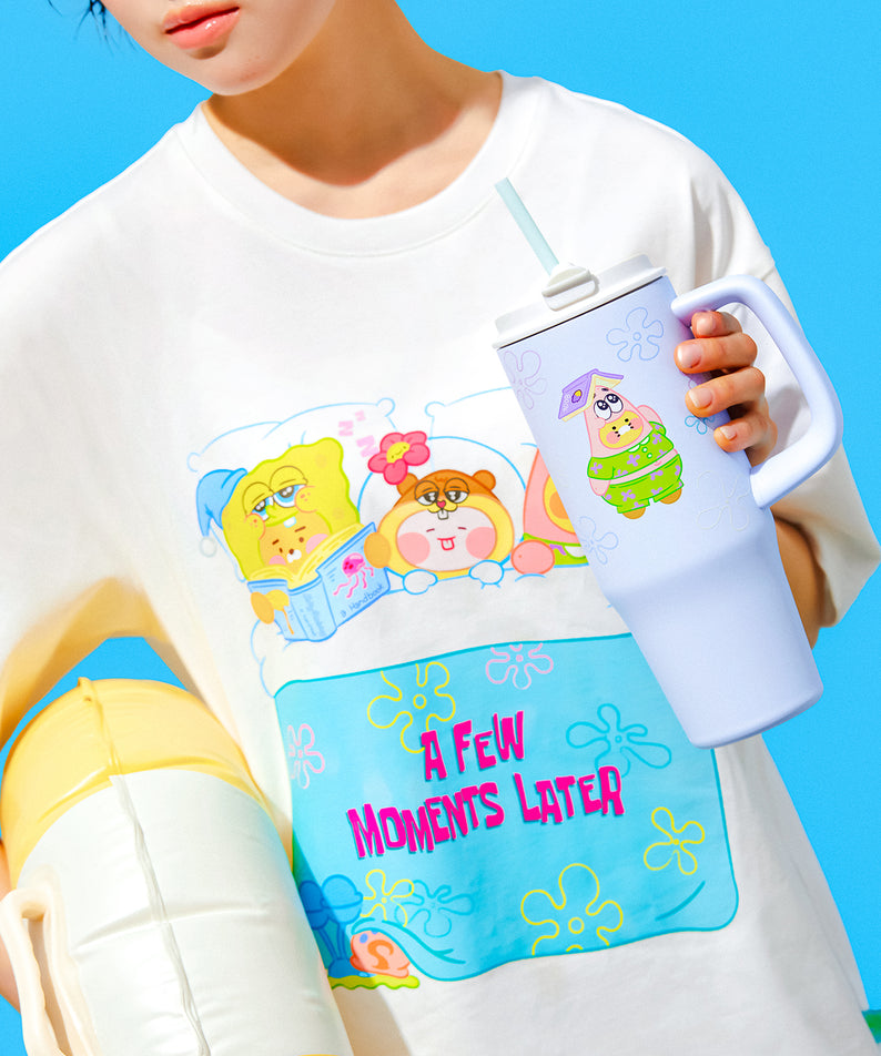 KAKAO FRIENDS - SpongeBobXFriends Tumbler Little Apeach&Baby Chunsik - Detail 8