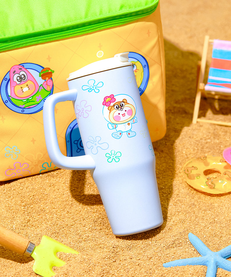 KAKAO FRIENDS - SpongeBobXFriends Tumbler Little Apeach&Baby Chunsik - Detail 4