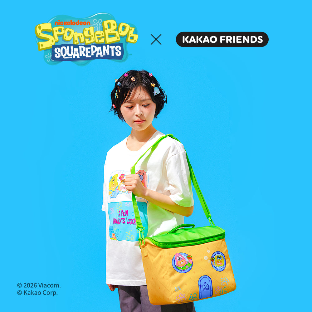 KAKAO FRIENDS - SpongeBobXFriends Little Ryan&Baby Chunsik