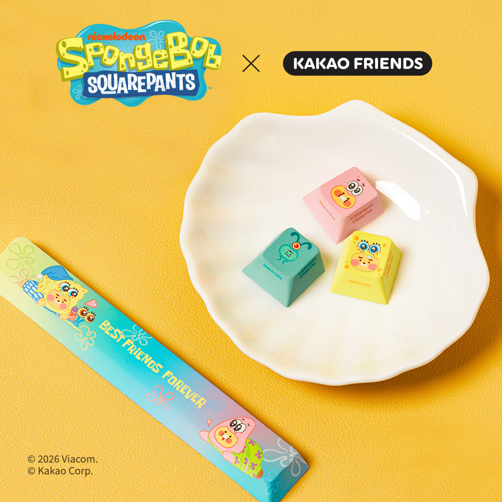 KAKAO FRIENDS - SpongeBobXFriends Casquette 4 Set Friends