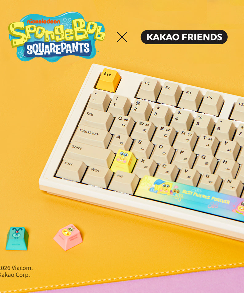 KAKAO FRIENDS - SpongeBobXFriends Casquette 4 Set Friends