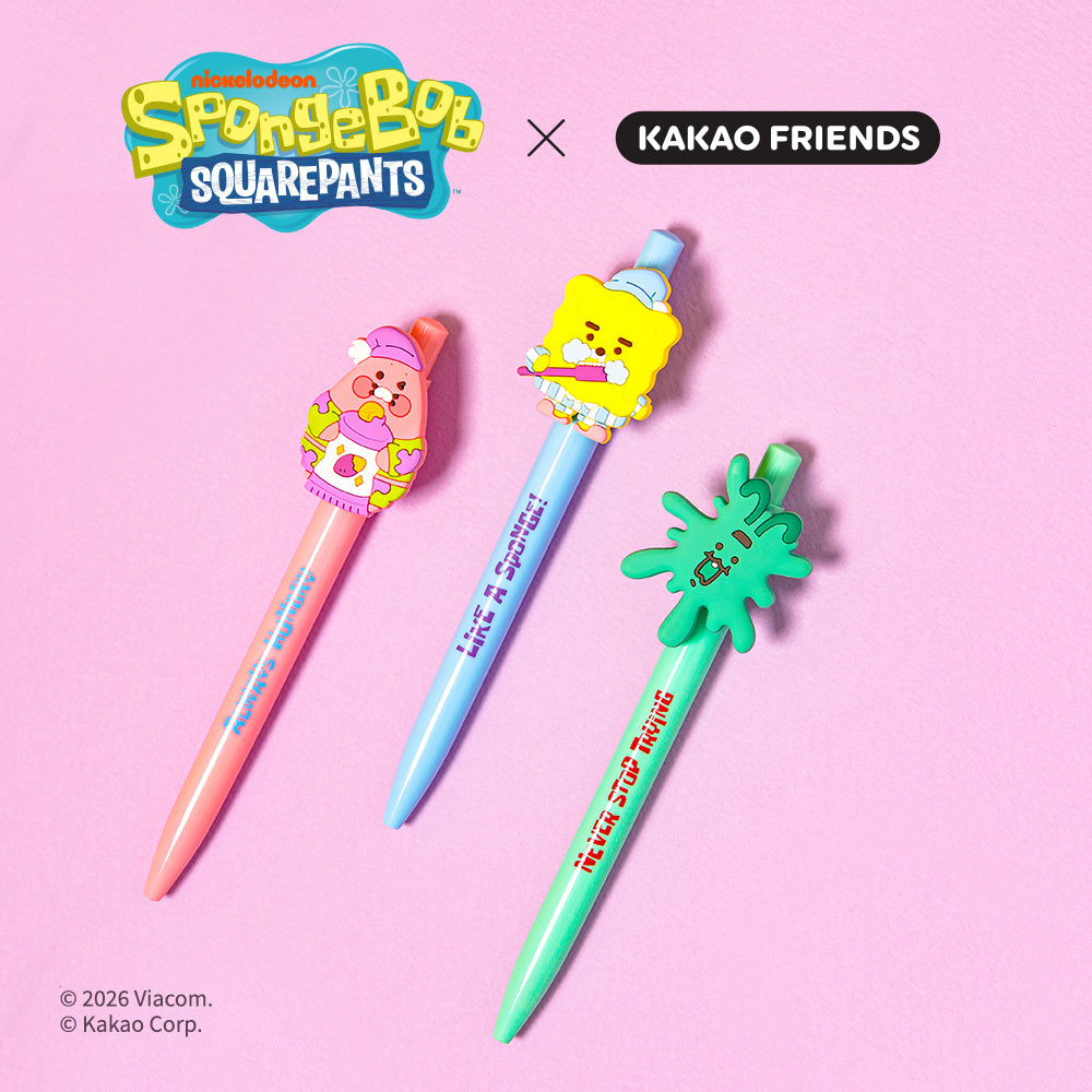 KAKAO FRIENDS - SpongeBobXFriends 3P Set Friends