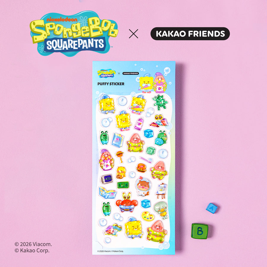KAKAO FRIENDS - SpongeBobXFriends Autocollant Friends