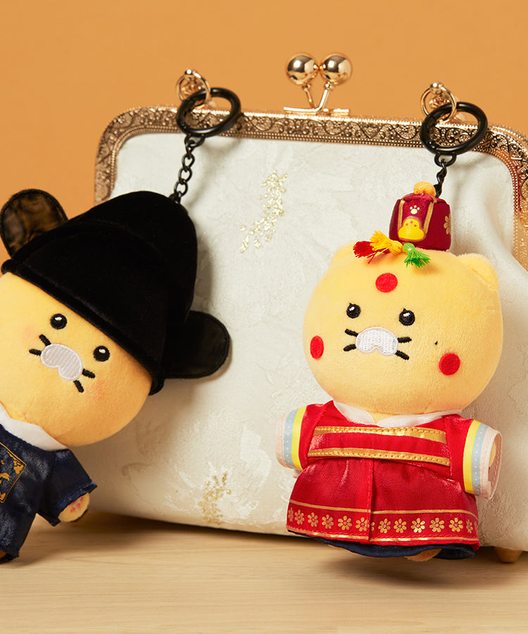 KAKAO FRIENDS - 21PrincesseXFriends Tenue de Mariage Heeju Porte-cles Peluche Chunsik - Detail 8
