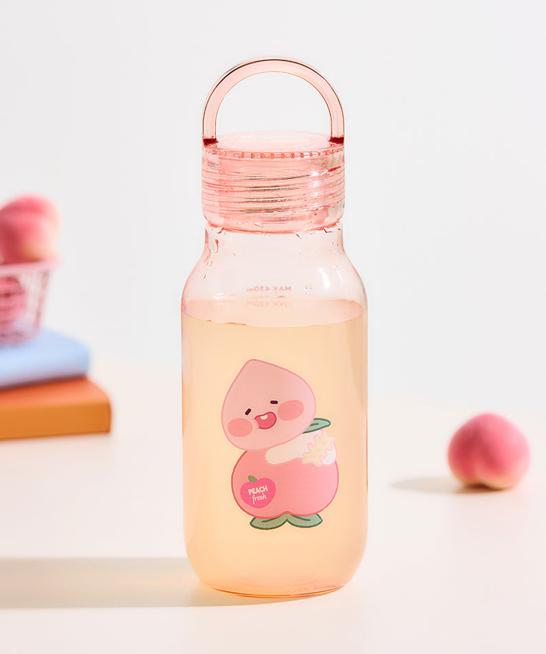 KAKAO FRIENDS - Peach Peach TransparentBouteille Little Apeach
