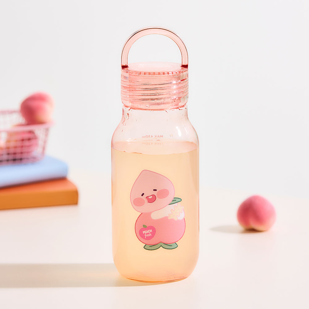 KAKAO FRIENDS - Peach Peach TransparentBouteille Little Apeach