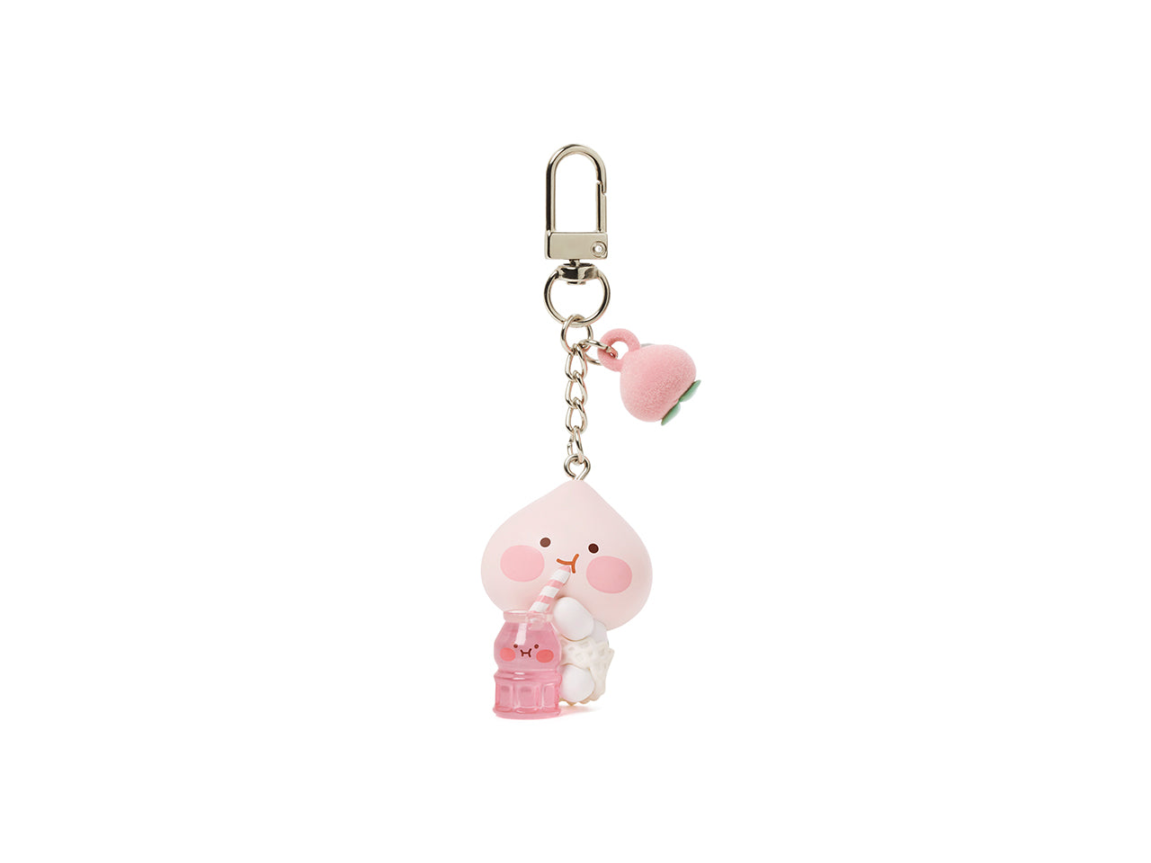 KAKAO FRIENDS - Peach Peach Figurine Porte-cles Little Apeach - Detail 8
