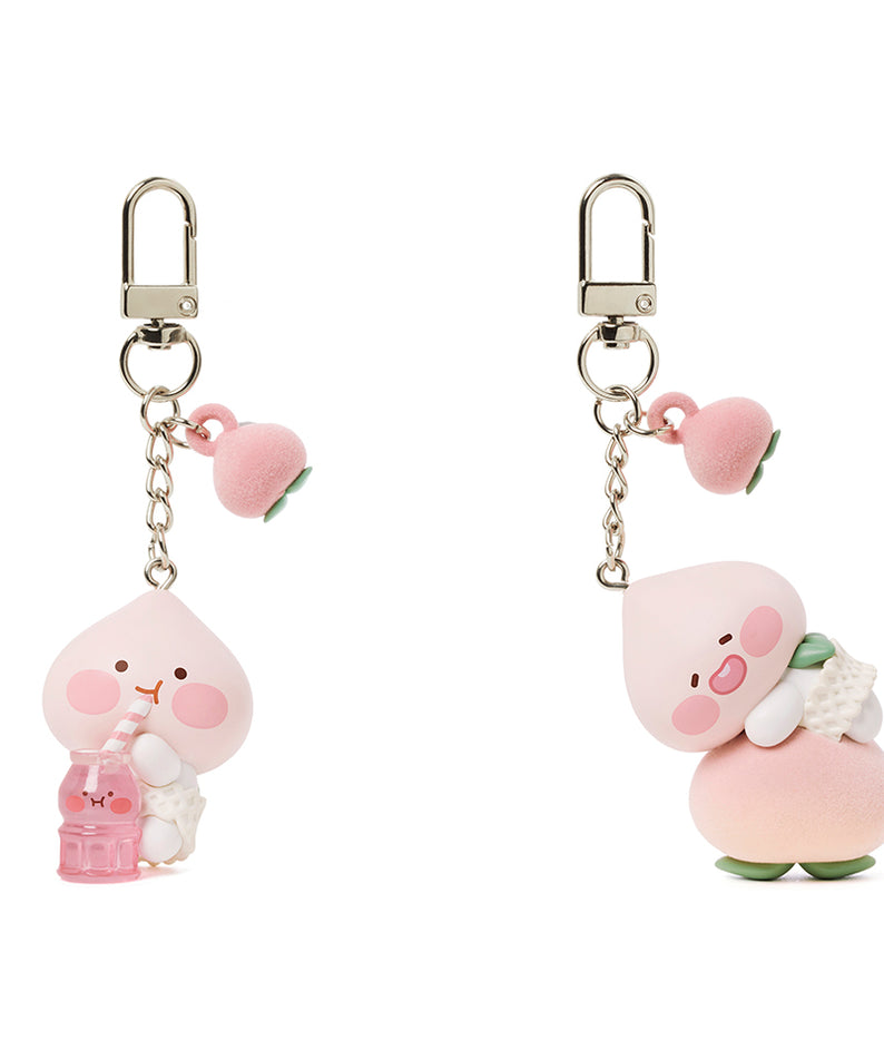 KAKAO FRIENDS - Peach Peach Figurine Porte-cles Little Apeach - Detail 12