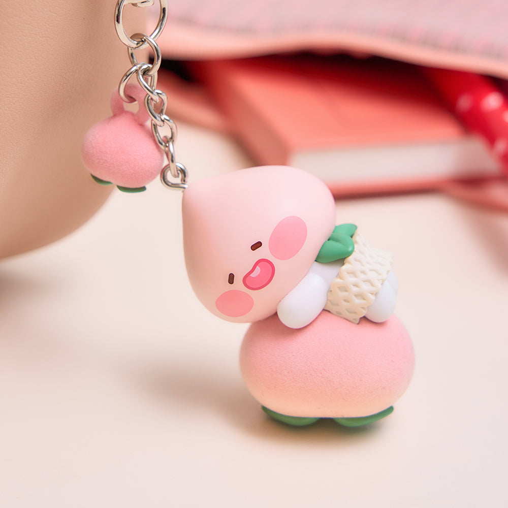 KAKAO FRIENDS - Peach Peach Figurine Porte-cles Little Apeach