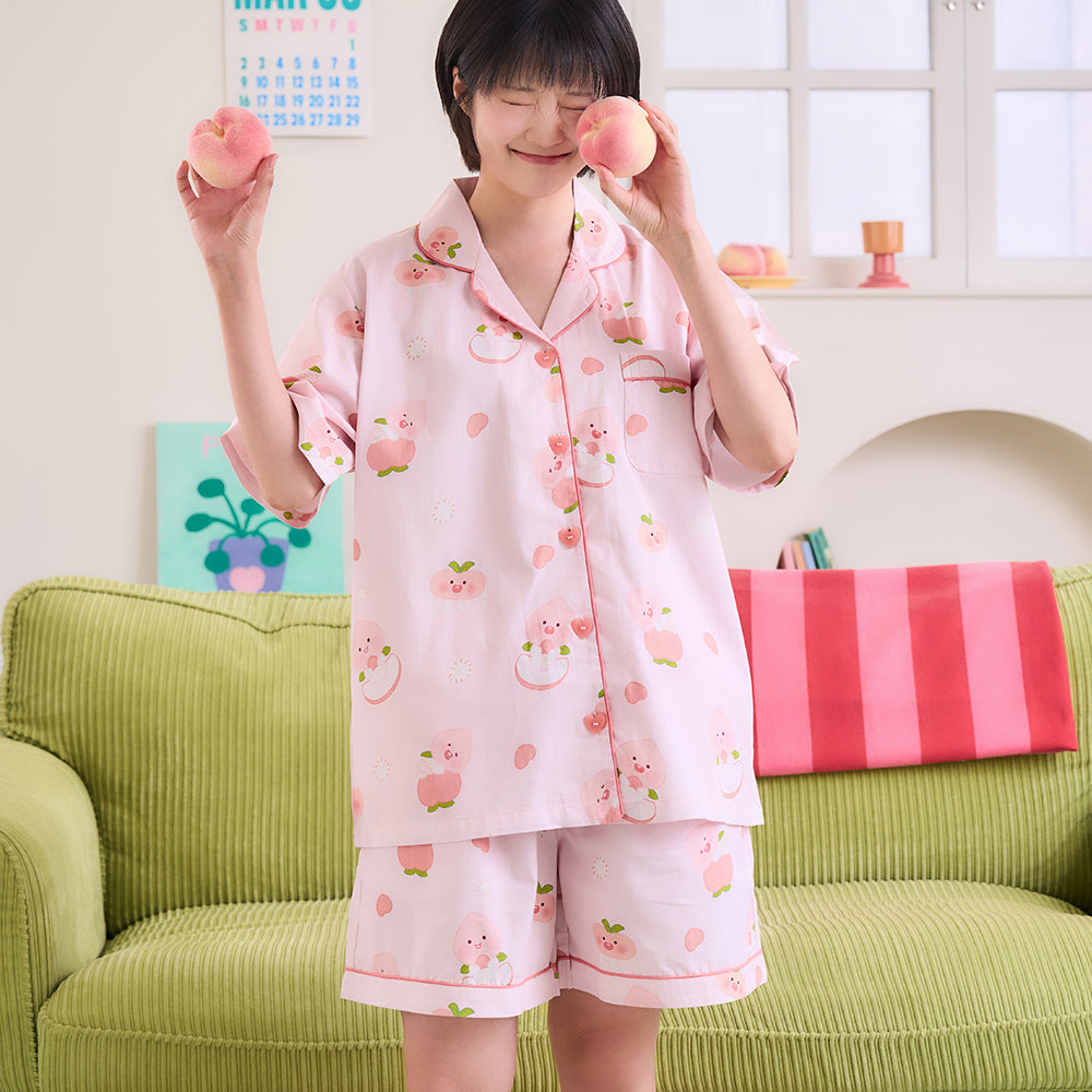KAKAO FRIENDS - Peach Peach Lovely FemmePyjama Little Apeach