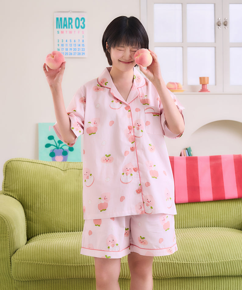 KAKAO FRIENDS - Peach Peach Lovely FemmePyjama Little Apeach - Detail 3