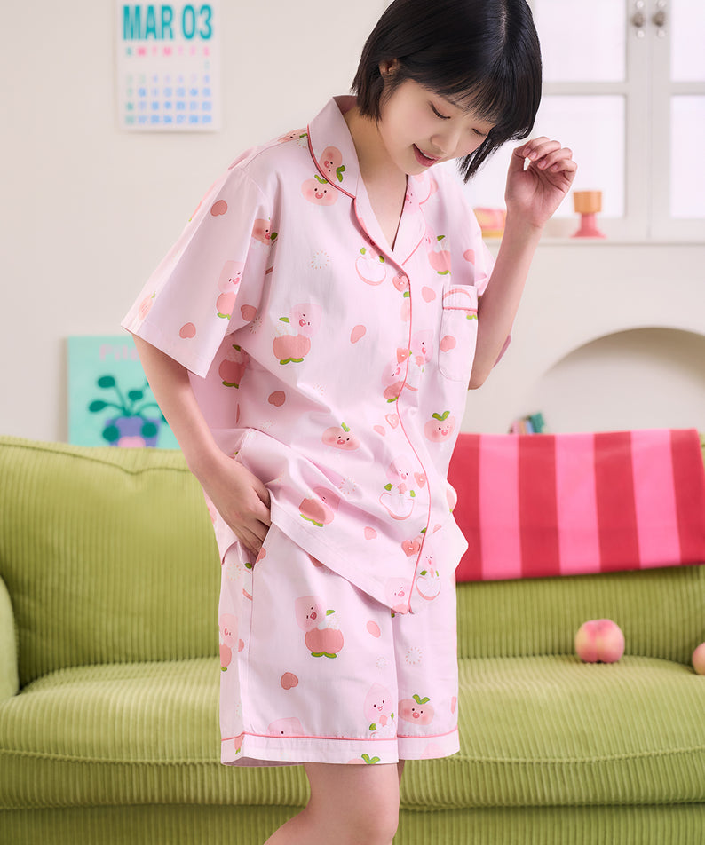 KAKAO FRIENDS - Peach Peach Lovely FemmePyjama Little Apeach - Detail 4