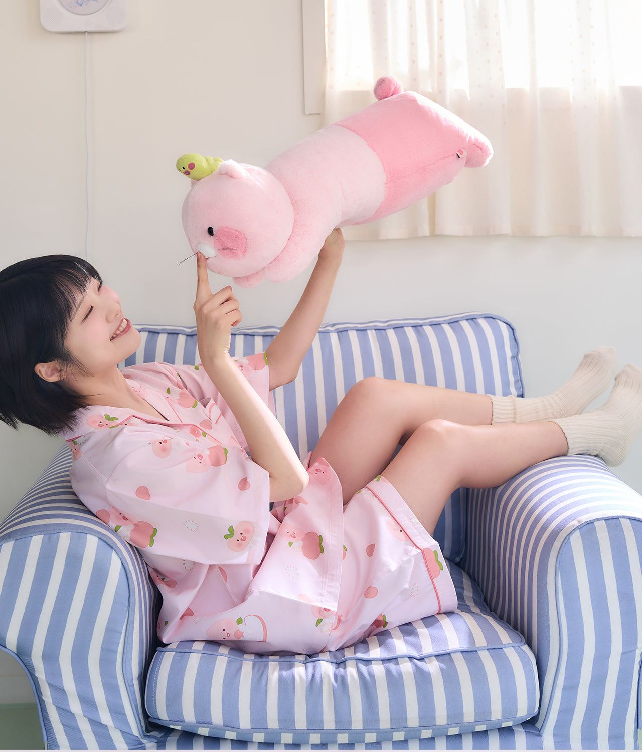 KAKAO FRIENDS - Peach Peach Lovely FemmePyjama Little Apeach - Detail 7
