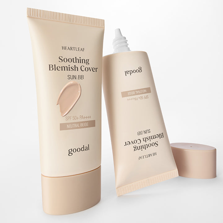 GOODAL Heartleaf Soothing Blemish Cover Sun BB Cream 50ml
