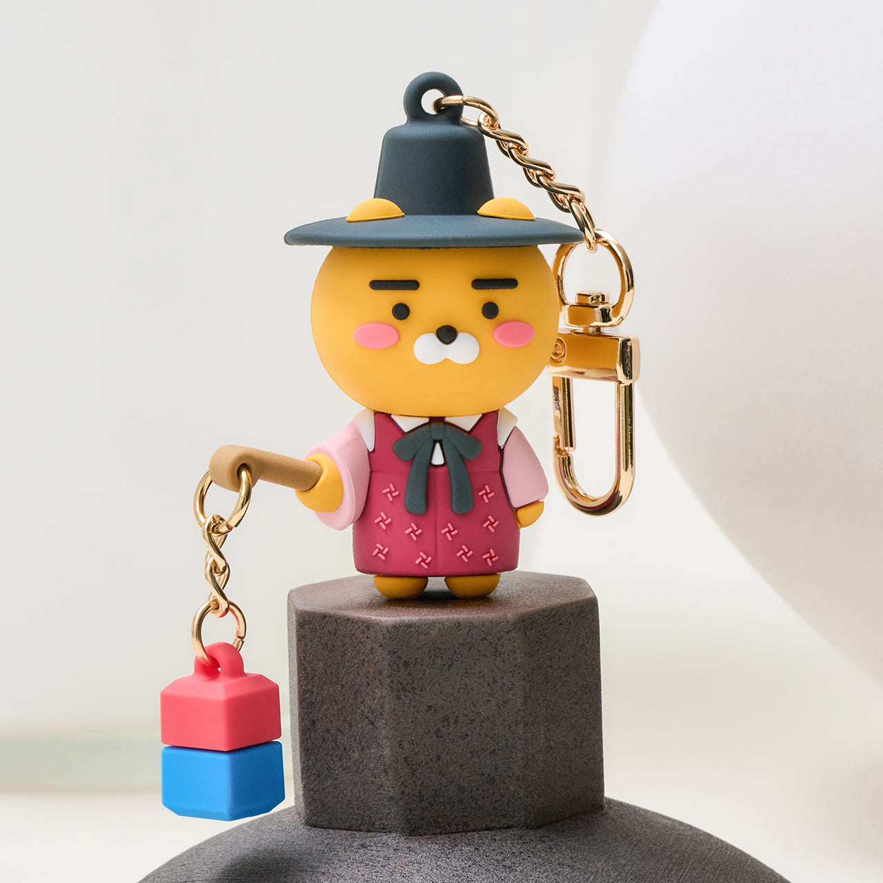 Figurine Porte-cles Ryan - Kakao Friends
