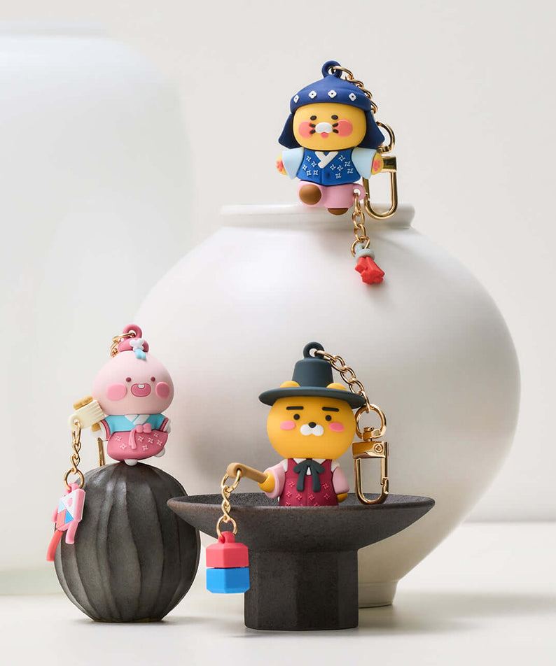 Figurine Porte-cles Apeach - Kakao Friends