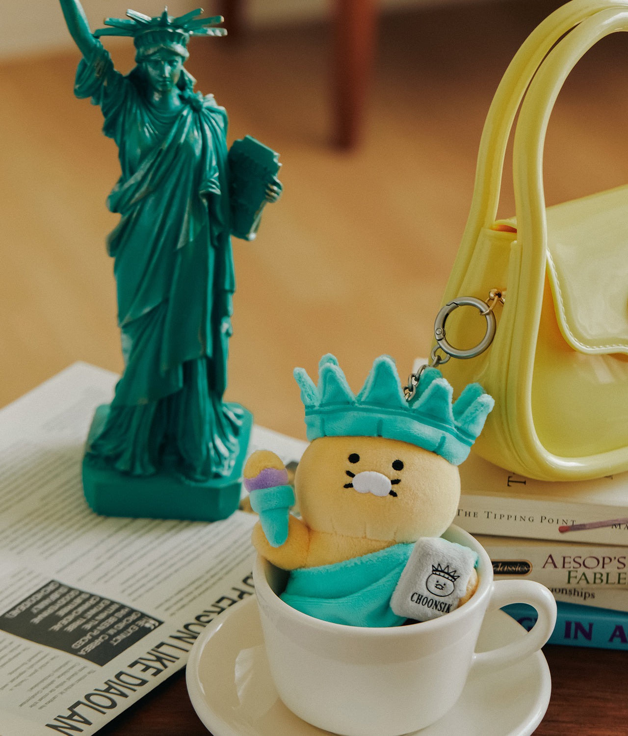 Peluche Porte-cles Chunsik - Kakao Friends