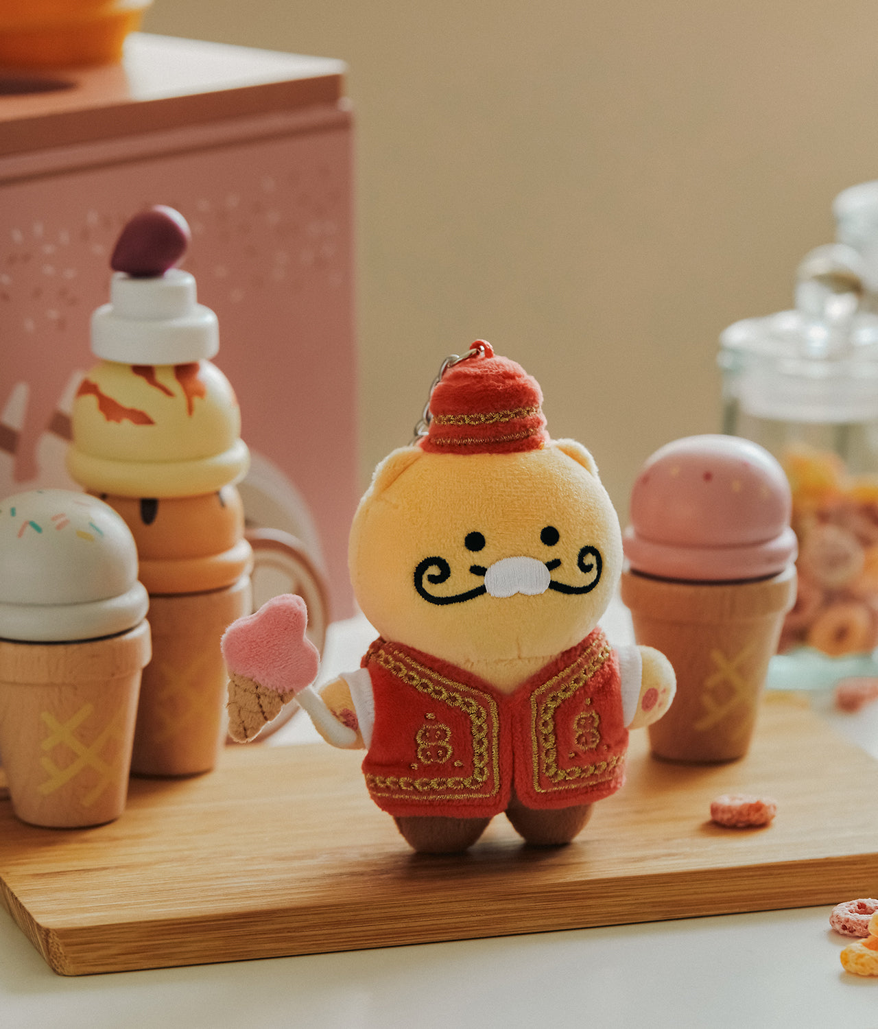 Peluche Porte-cles Chunsik - Kakao Friends