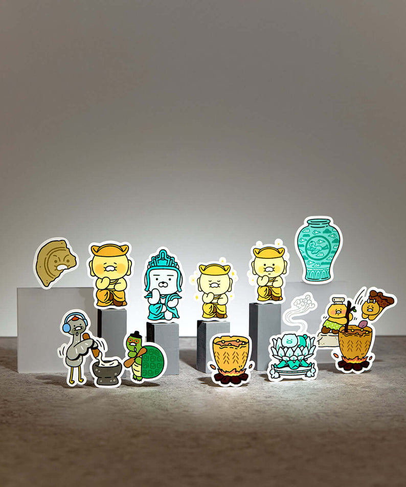Set Stickers Deco Chunsik - Kakao Friends