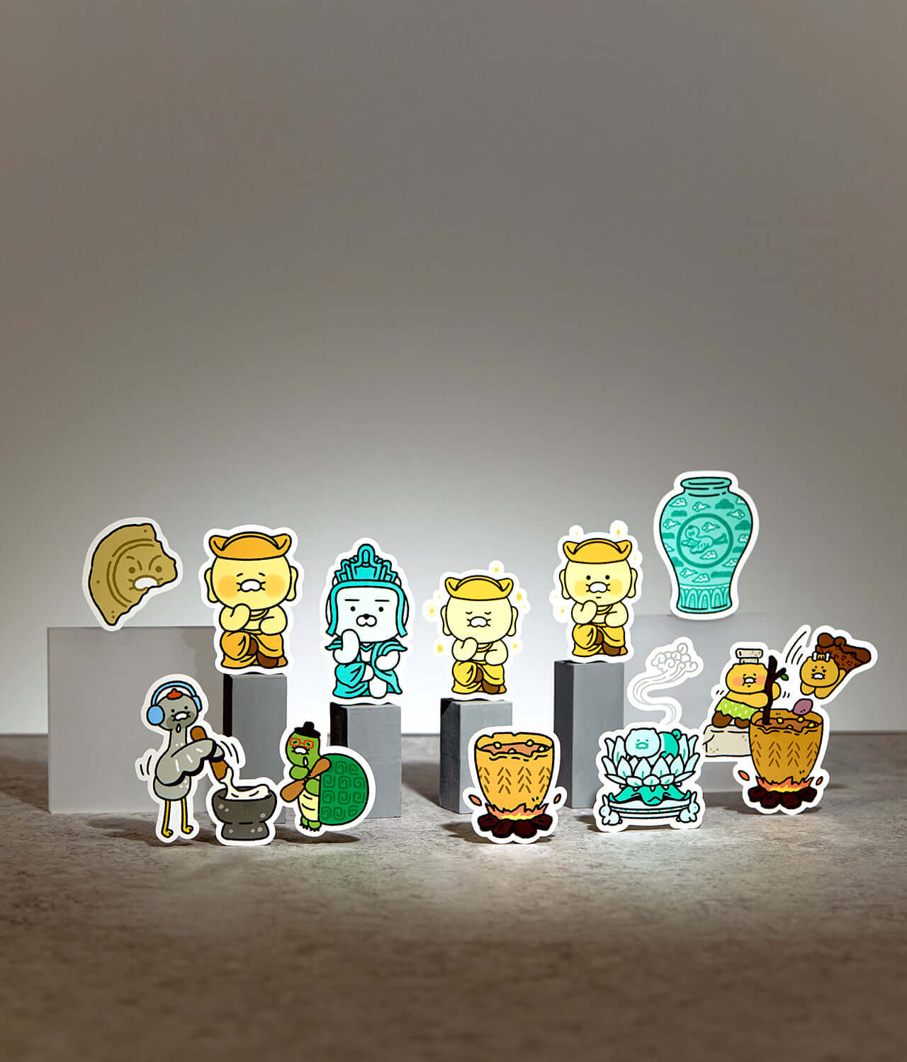 Set Stickers Deco Chunsik - Kakao Friends