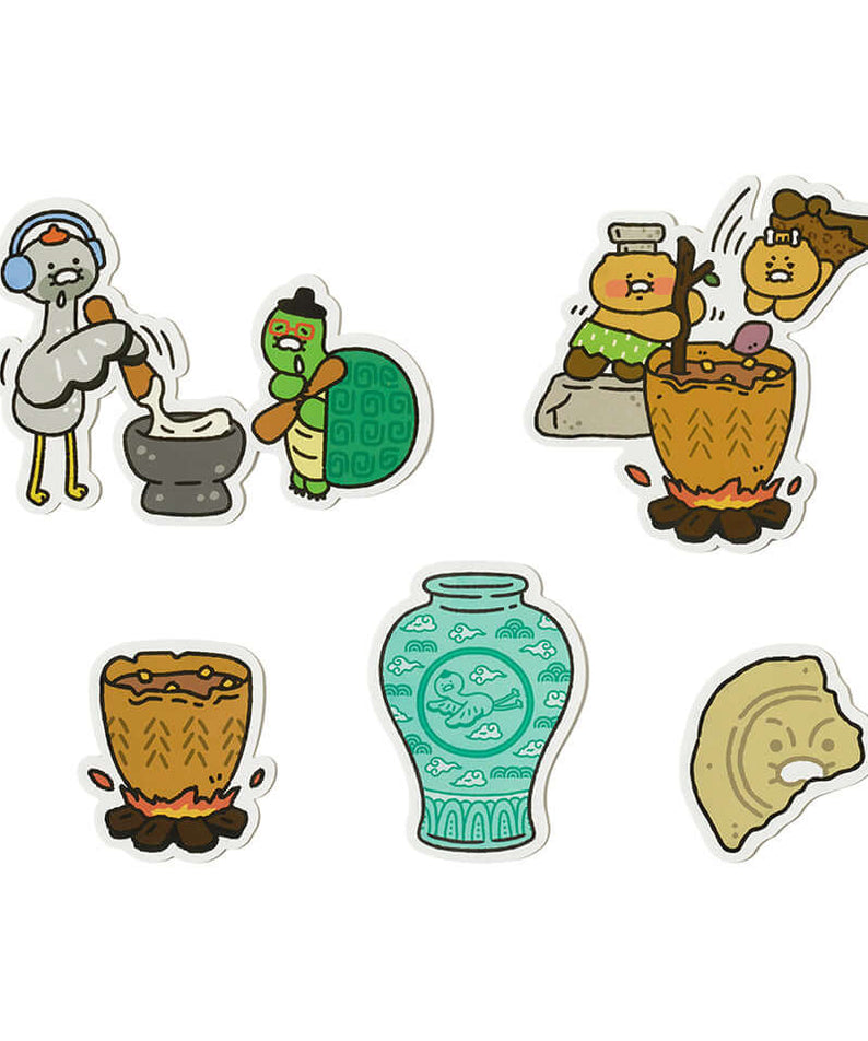 Set Stickers Deco Chunsik - Kakao Friends