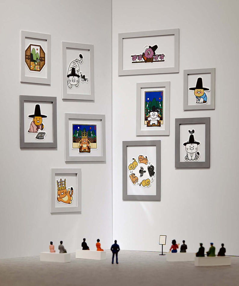 Set Stickers Deco Chunsik - Kakao Friends