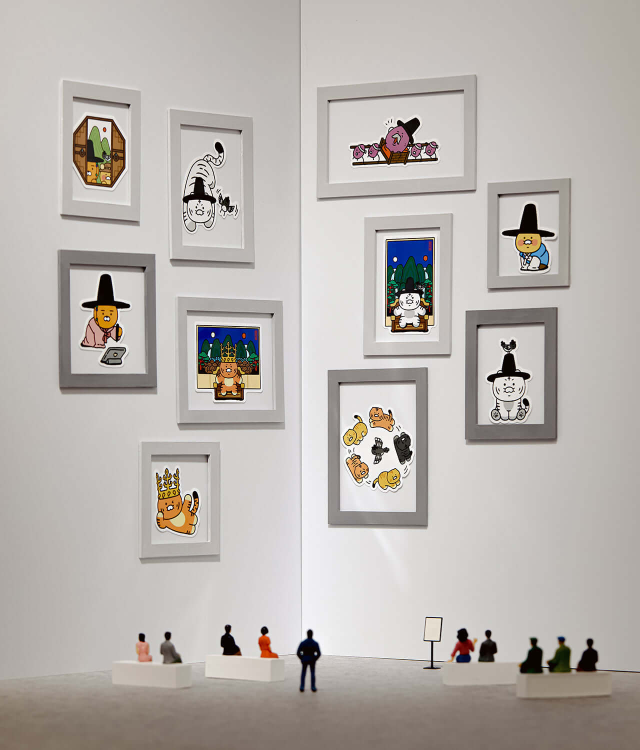 Set Stickers Deco Chunsik - Kakao Friends