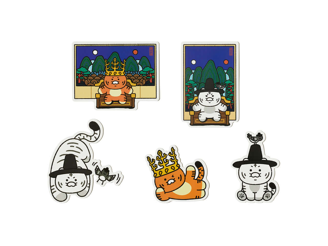 Set Stickers Deco Chunsik - Kakao Friends